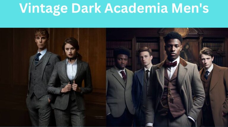 Vintage Dark Academia Men’s